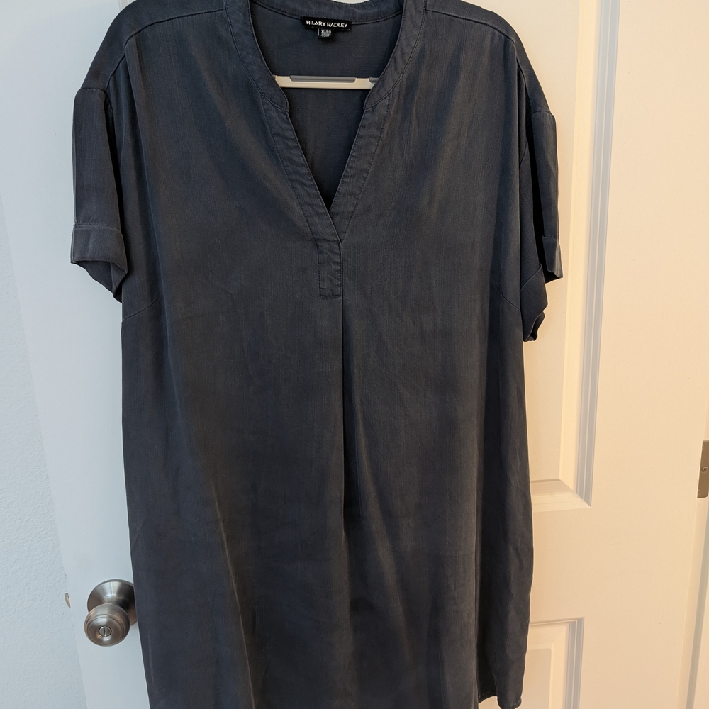 Urban Outfitters Women's Black Tunic Top